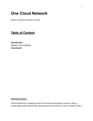 PDF onecloud