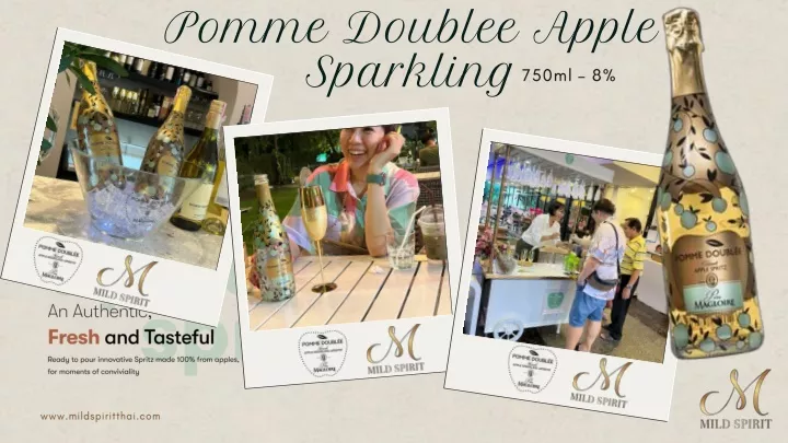 pomme doublee apple sparkling