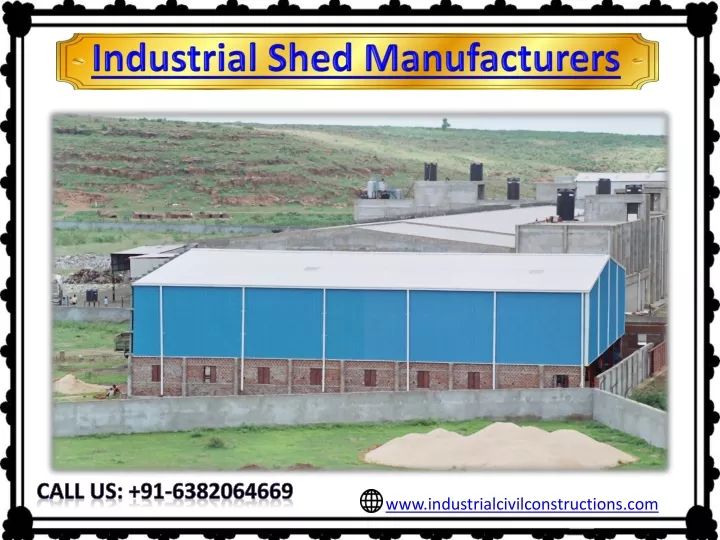 industrial shed manufacturers