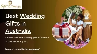Find Lovely Wedding Gifts in Australia - Giftolicious Pty Ltd
