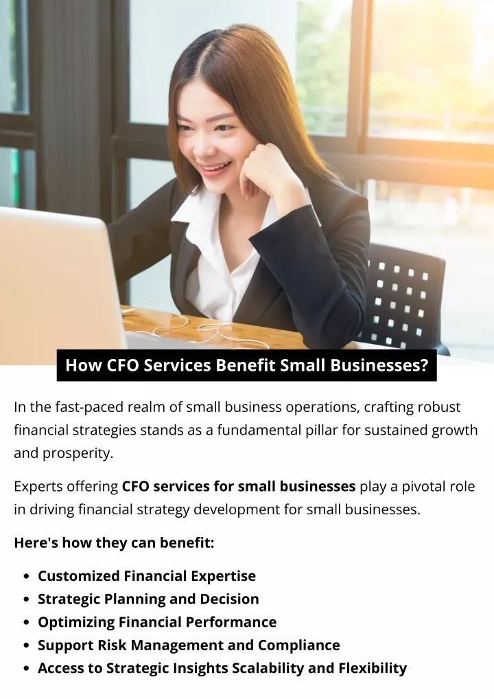 how cfo services benefit small businesses