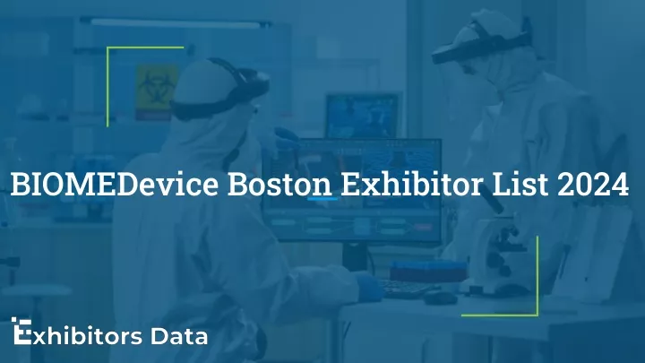 biomedevice boston exhibitor list 2024