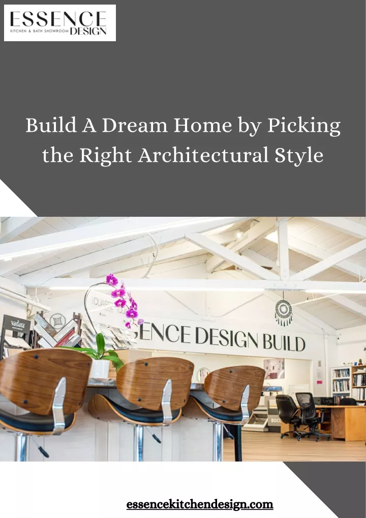 build a dream home by picking the right