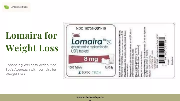 lomaira for weight loss