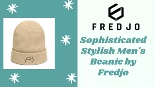 Sophisticated Stylish Men's Beanie by Fredjo (2)