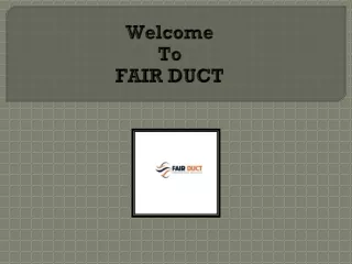 Central Air Ducts - Fair Duct