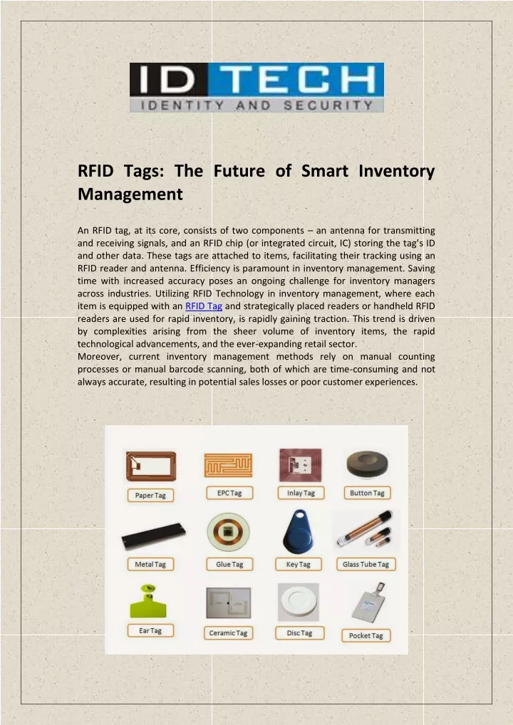 rfid tags the future of smart inventory