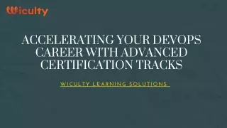 Accelerating Your DevOps Career with Advanced Certification Tracks