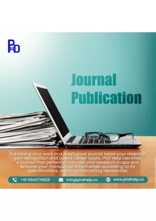 Journal Publication | PhD Help