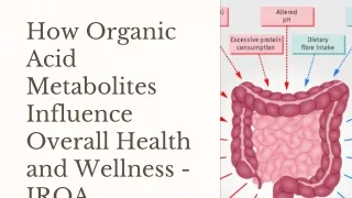 How Organic Acid Metabolites Influence Overall Health and Wellness