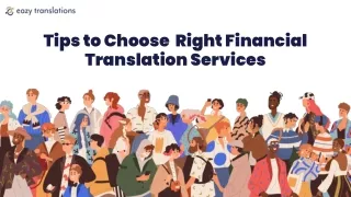 Tips to Choose  Right Financial Translation Services