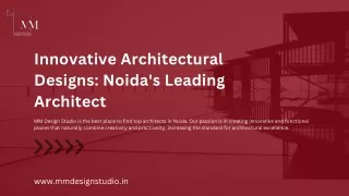 Noida's Leading Architect