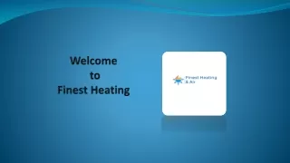 Heating Services | Finest Heating and Air