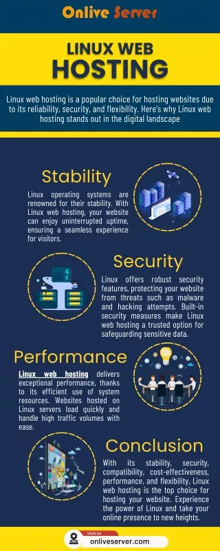 linux web hosting is a popular choice for hosting
