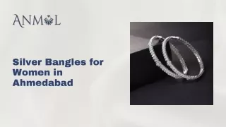 Silver Bangles for Women in Ahmedabad