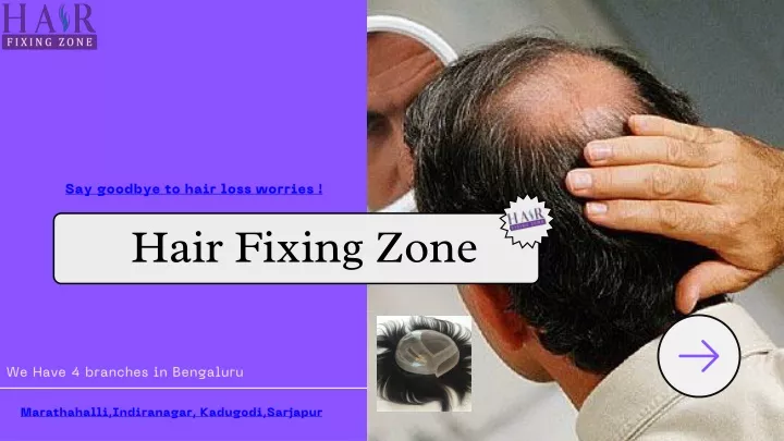 say goodbye to hair loss worries