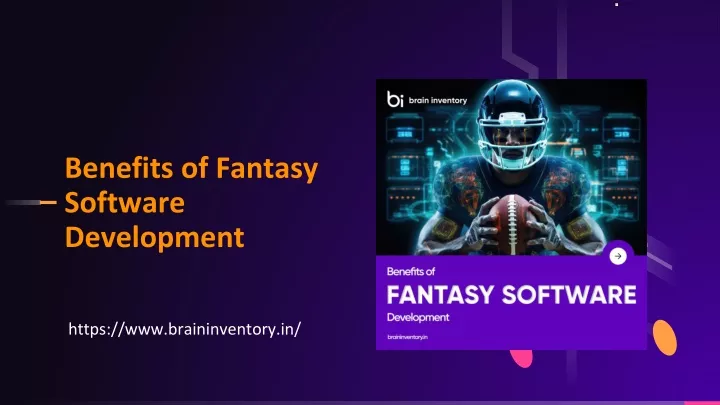 benefits of fantasy software development