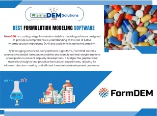 Top Formulation Stability Prediction Software [FormDEM]