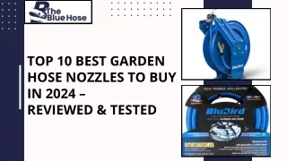 Top 10 best garden hose nozzles to buy in 2024 – Reviewed & Tested