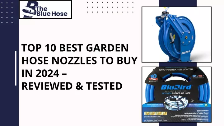 top 10 best garden hose nozzles to buy in 2024