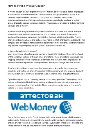how to find a proxy6 coupon a proxy6 coupon
