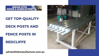 Get Top-quality Deck Posts and Fence Posts in Redcliffe