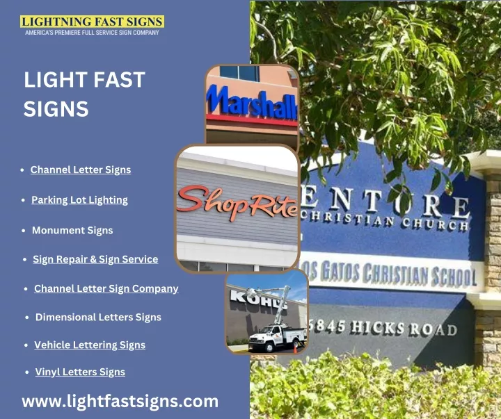 light fast signs