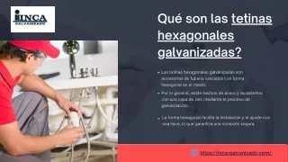 Niple hexagonal galvanizado