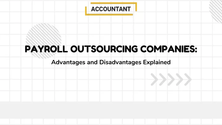 payroll outsourcing companies