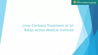 Liver Cirrhosis Treatment  in Delhi