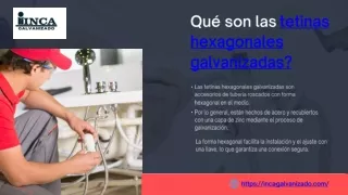 Niple hexagonal galvanizado