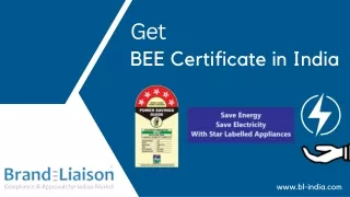 BEE Certification - Star Rating | Best Consultant in India