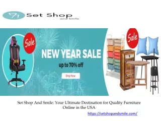 Set Shop And Smile Your Ultimate Destination for Quality Furniture Online in the USA