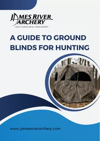 The Best Ground Blinds for Hunters