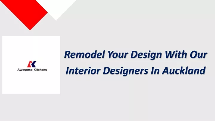 remodel your design with our interior designers