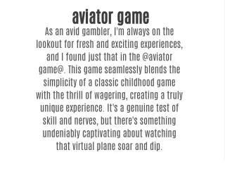 aviators online