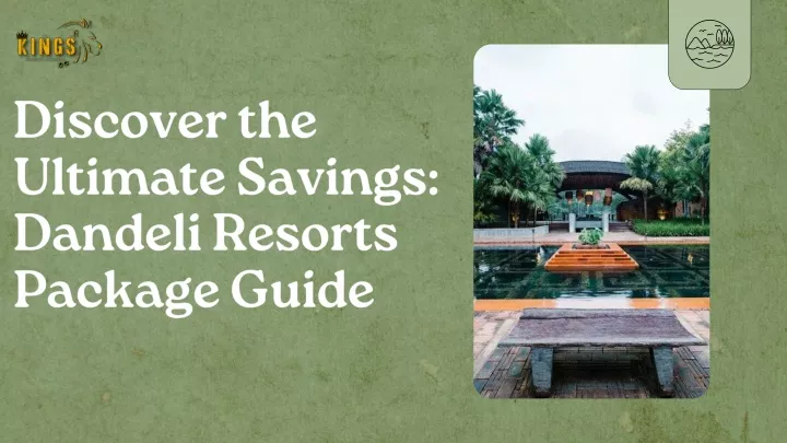 discover the ultimate savings dandeli resorts