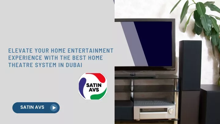 elevate your home entertainment experience with