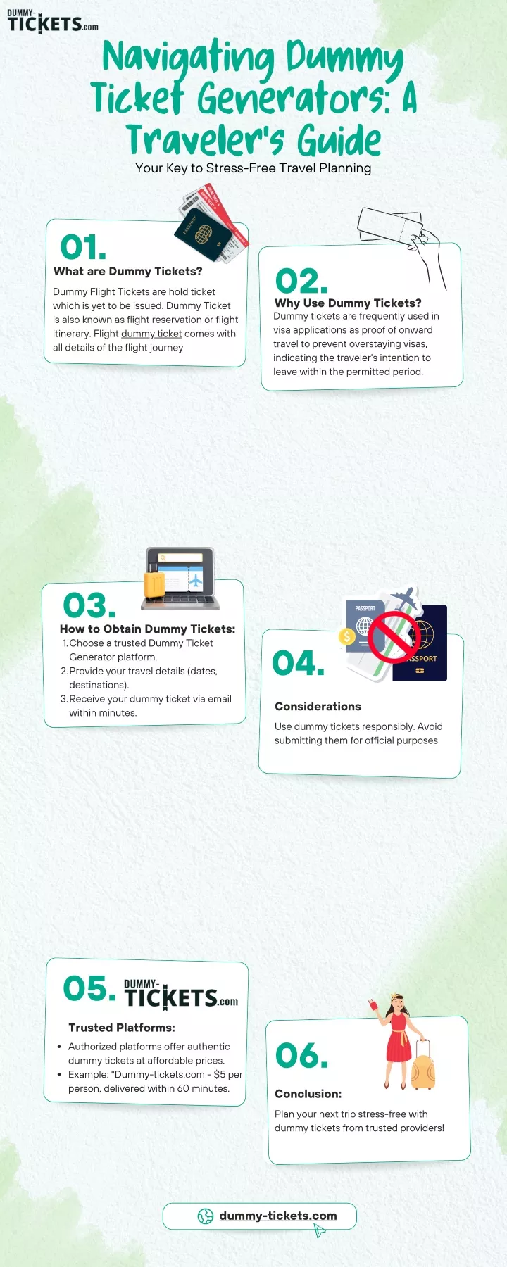 navigating dummy ticket generators a traveler