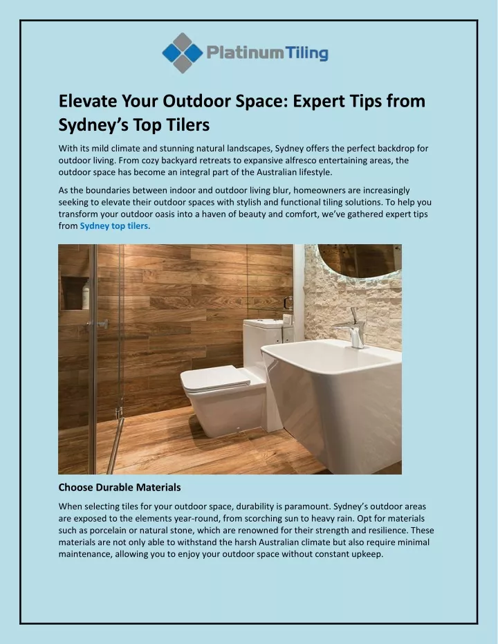 elevate your outdoor space expert tips from