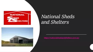 Carport Shed Kits by National Sheds and Shelters include beauty with use​