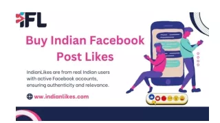 Buy Indian Facebook Post Likes - IndianLikes
