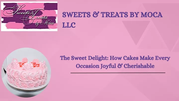 sweets treats by moca llc