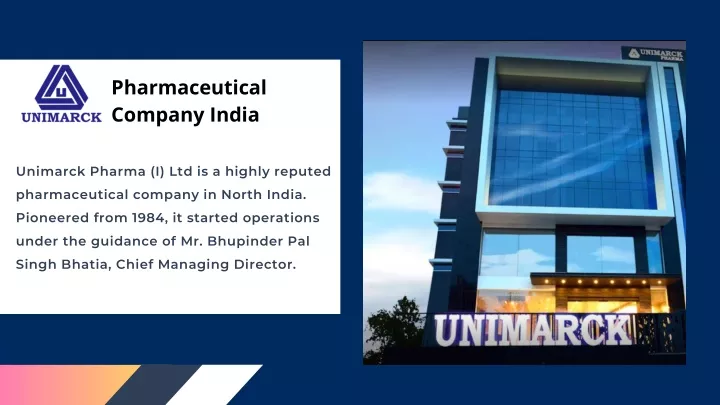 pharmaceutical company india