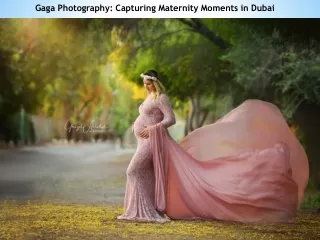 Gaga Photography Capturing Maternity Moments in Dubai