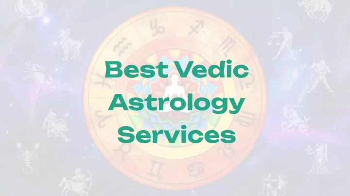 best vedic astrology services