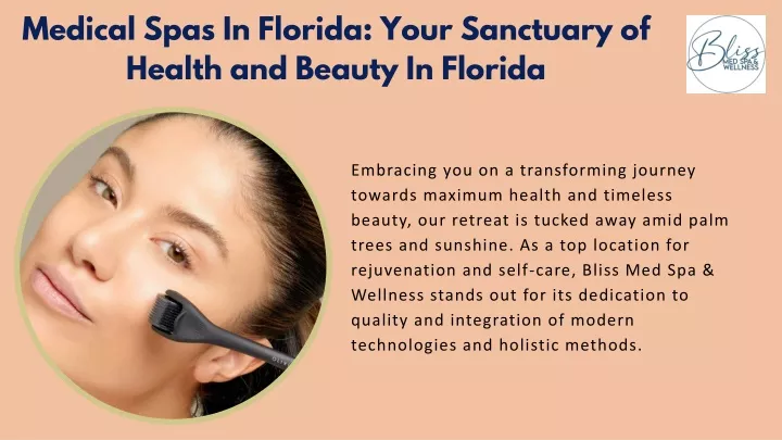 medical spas in florida your sanctuary of health