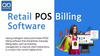 Best Retail POS Billing Software