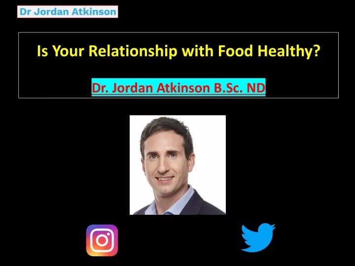 is your relationship with food healthy