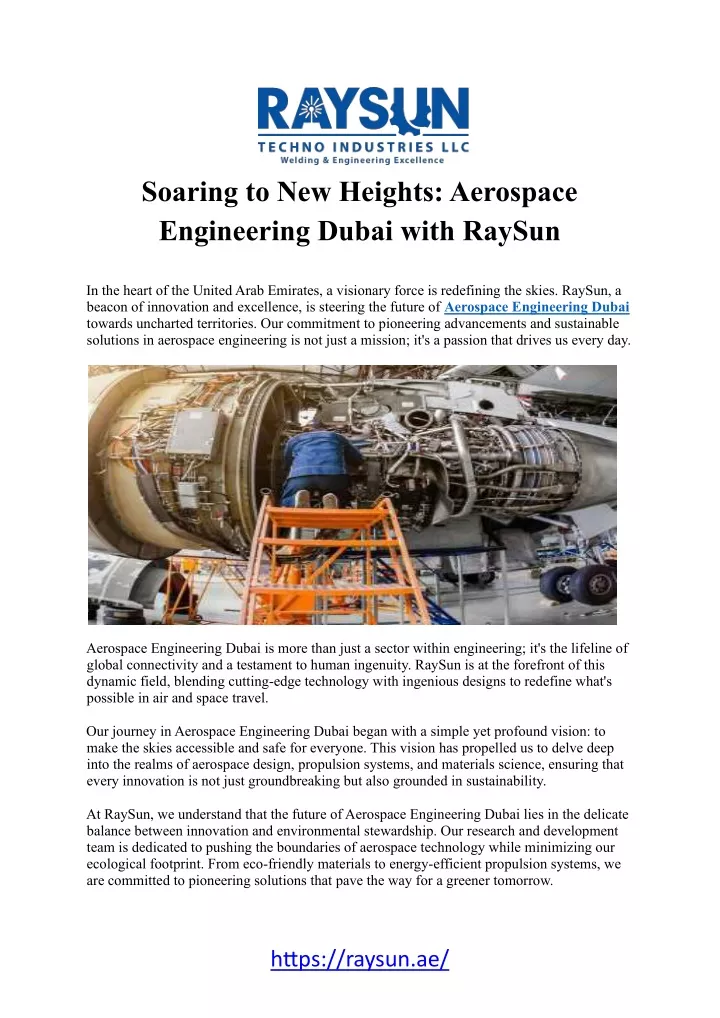 soaring to new heights aerospace engineering